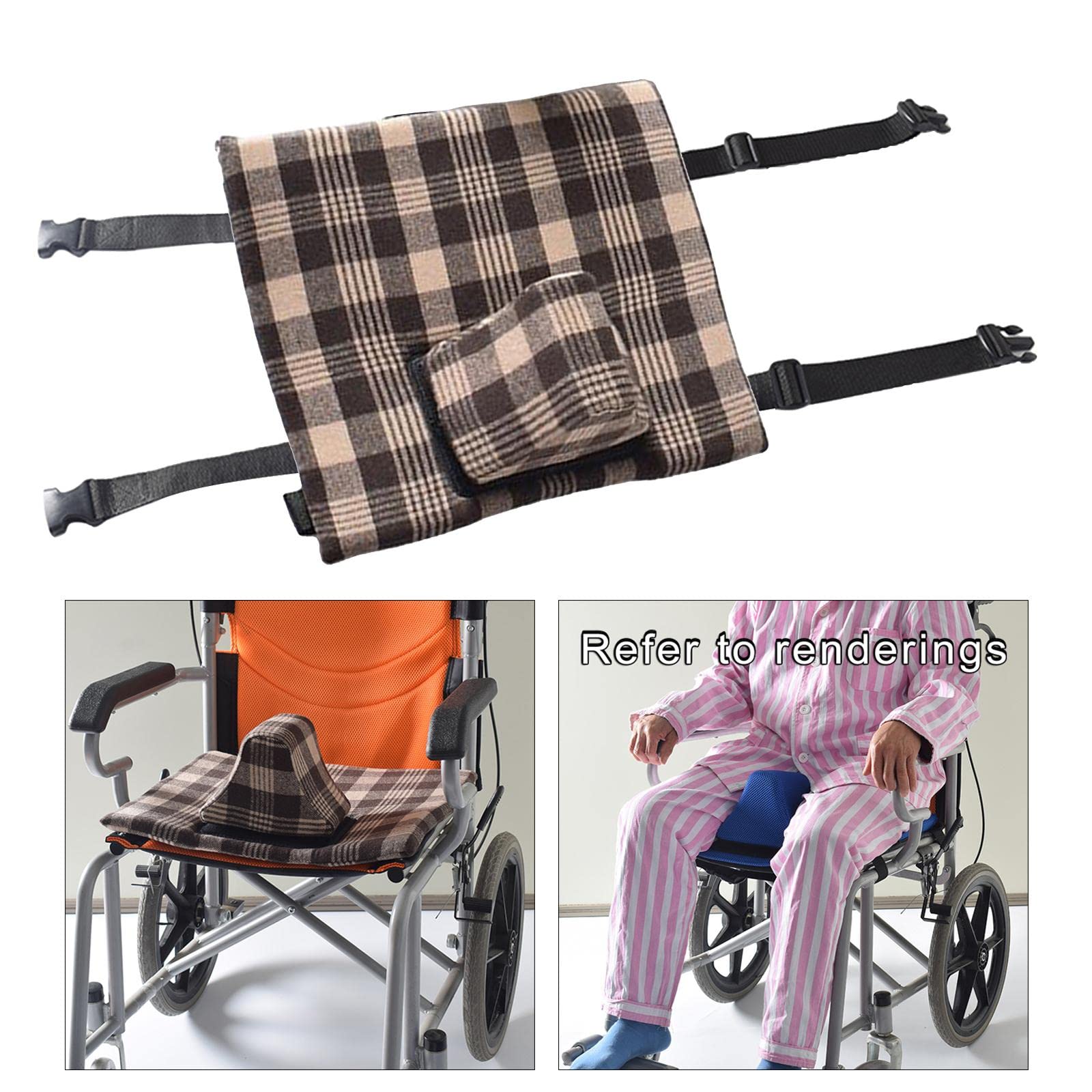 Cojín de asiento para silla de ruedas para pacientes, herramienta de posicionamiento a cuadros