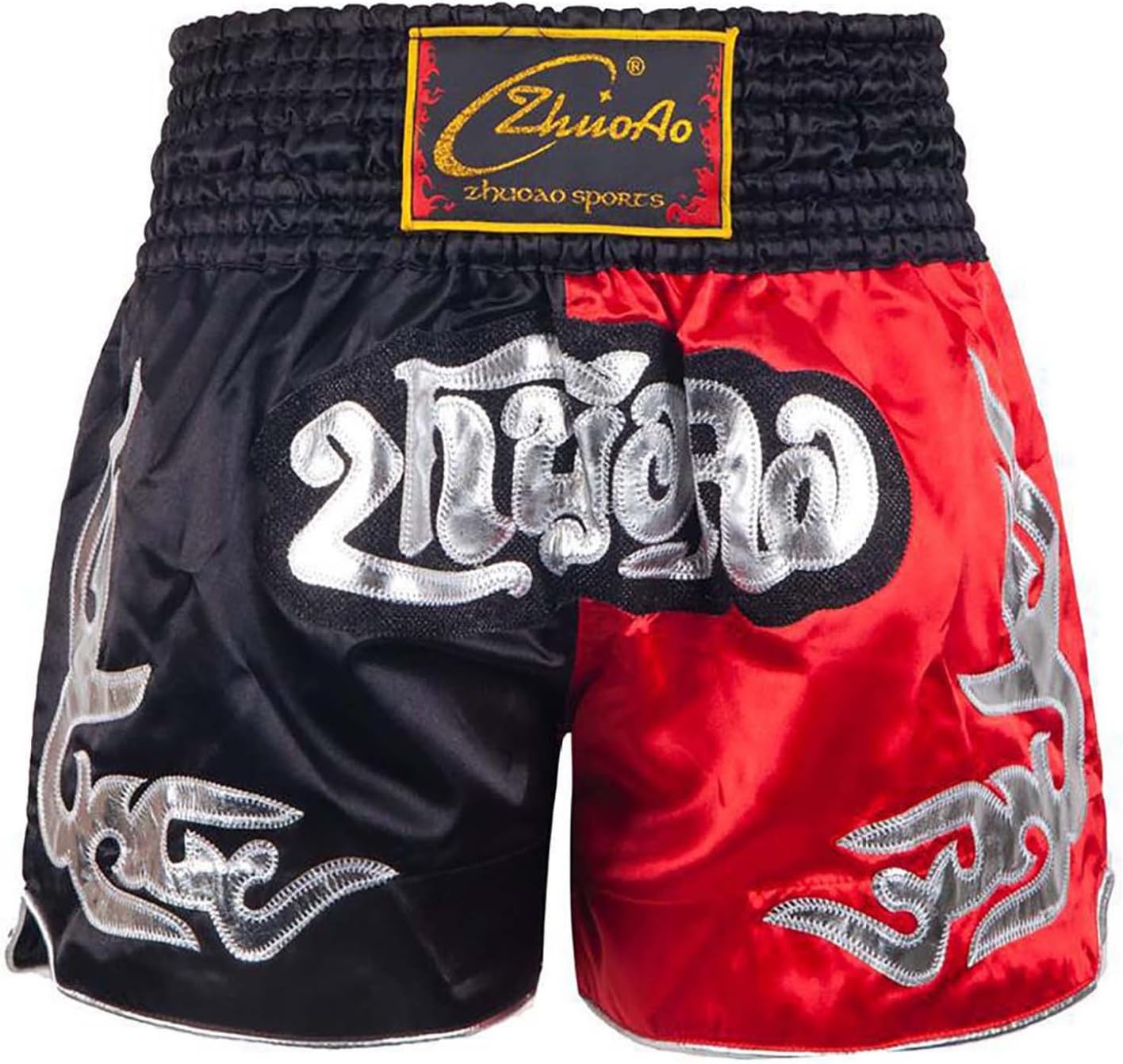 Mufeng Kids Boys MMA Shorts Boxing Shorts Youth Training Kickboxing Shorts Elastic Waistband Muay Thai Kickboxing Shorts