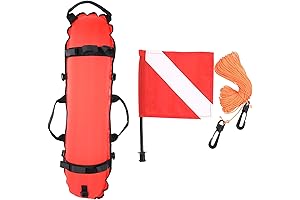 Inflation Torpedo Buoy: Dive Flag for Snorkeling