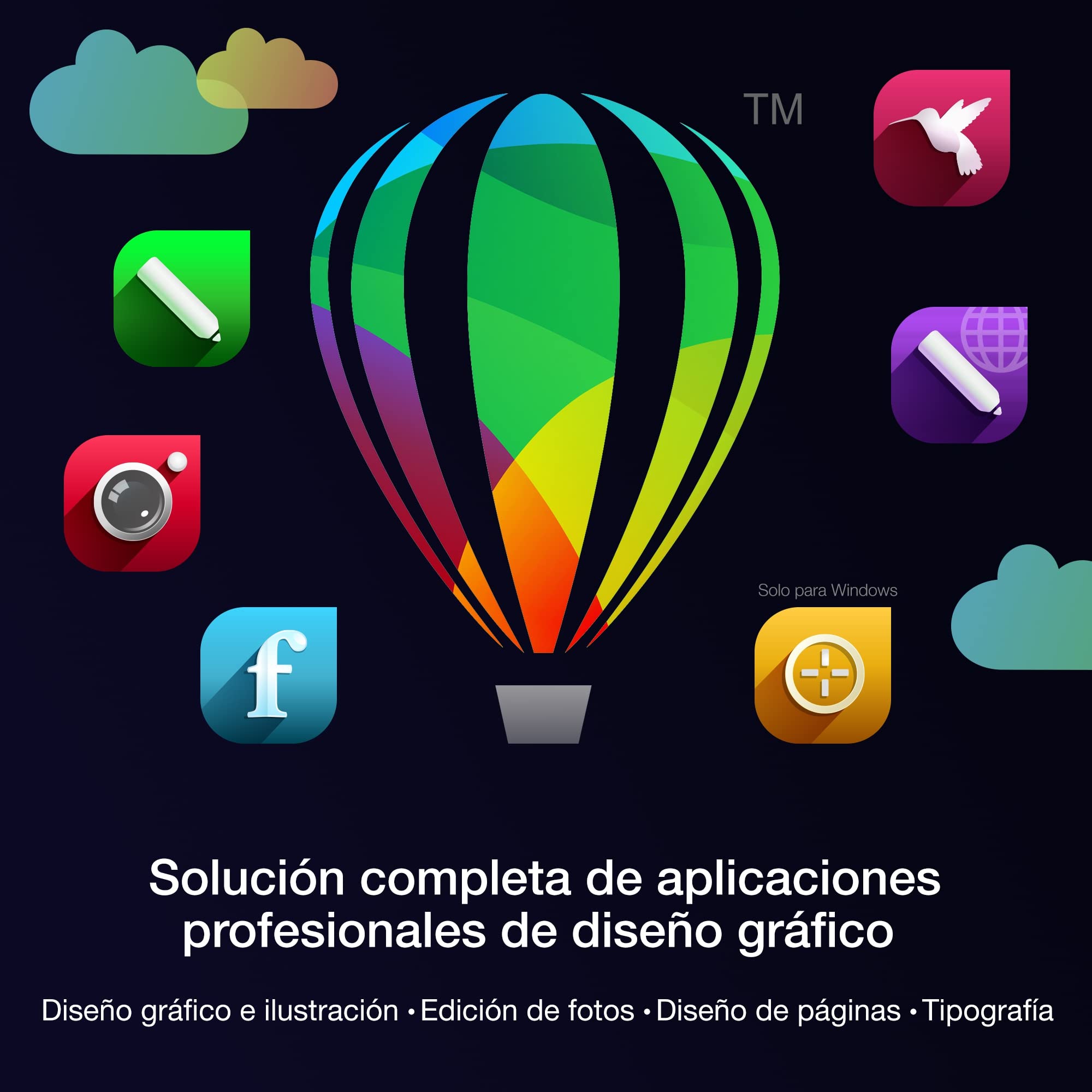 Corel CorelDRAW Graphics Suite 2026, 1 año, 1 dispositivo, Descarga digital