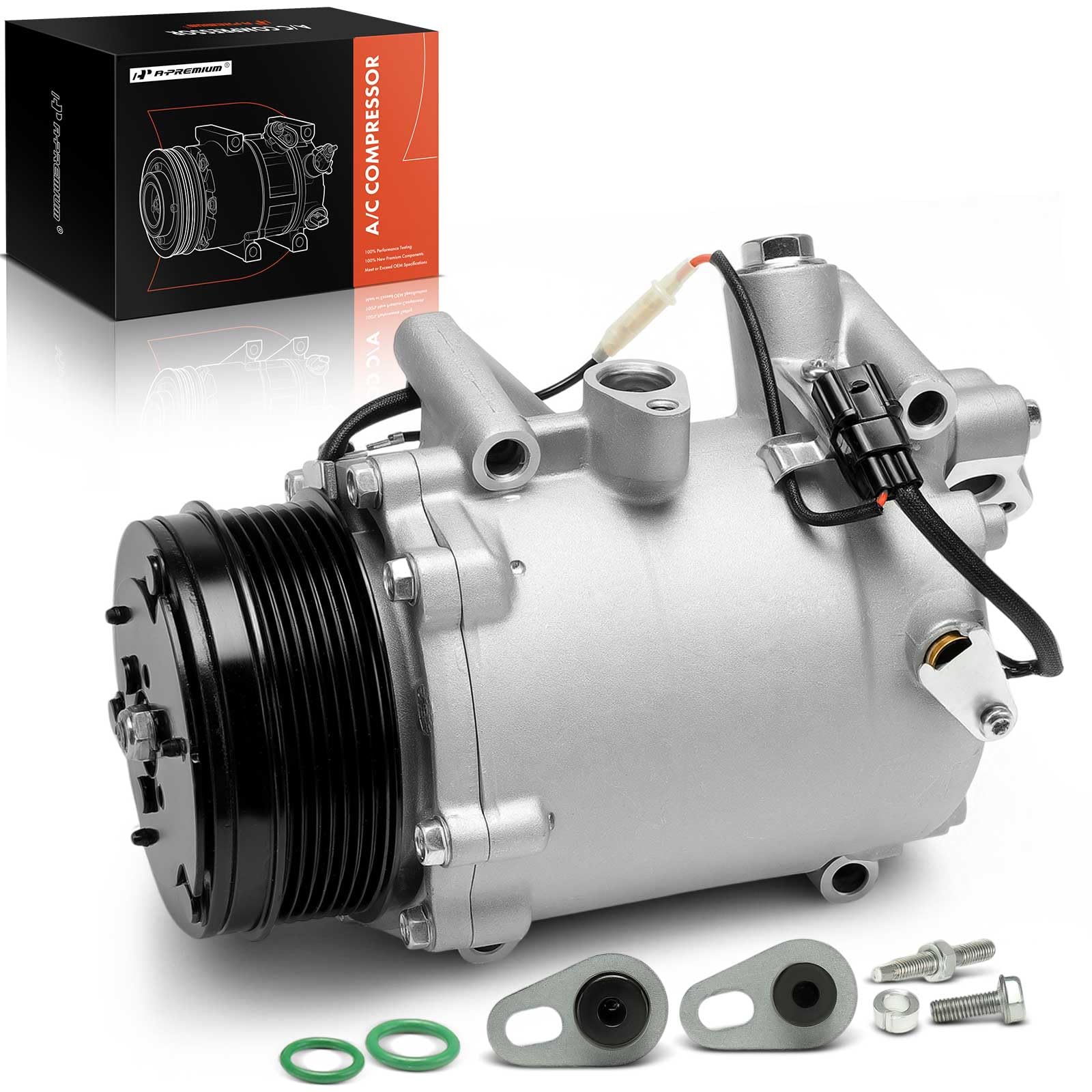 Compresor A/c Honda Cr-v 2.4l 2354cc L4 02-06 | Cuotas Sin Interés