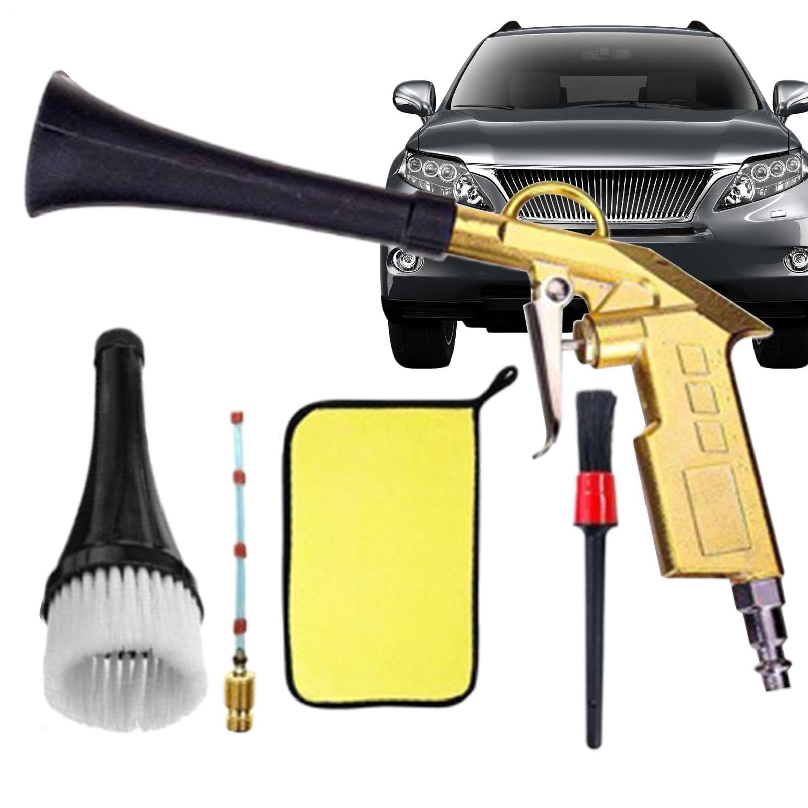 Soplador de aire para coche que limpia ranuras estrechas y equipos del hogar
