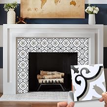 Easy Apply- Peel and Stick- Mexican Talavera Vinyl Tile Stickers for Backsplash Decor,Fireplace,Furniture,Kitchen Wall Decor, Floor Stair Riser Decor, 6"X6"/PC 16PC/Pack