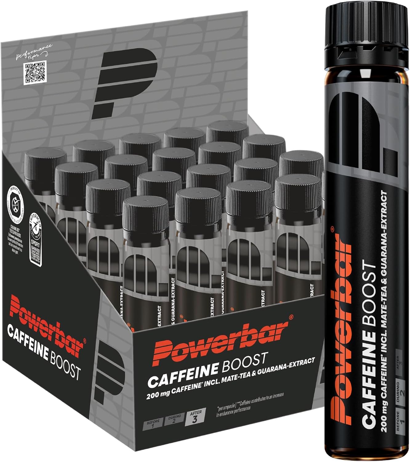 Powerbar - Black Line - Caffeine Boost - 20x25ml - 200mg Caffeine