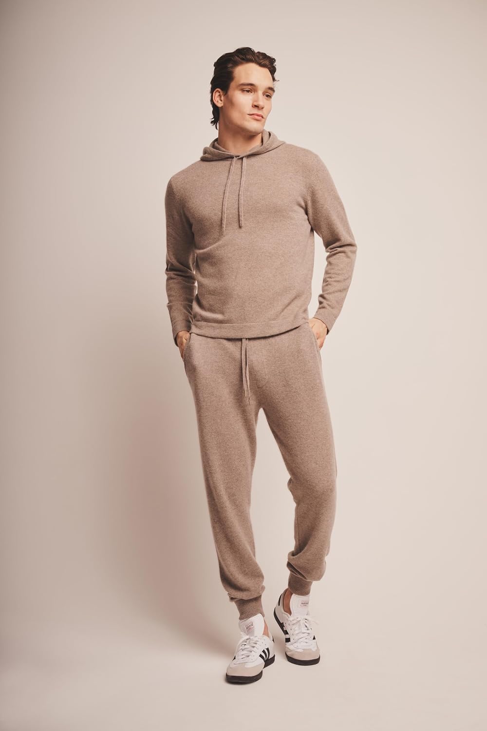 NAADAM Mens The Off-Duty Cashmere Hoodie