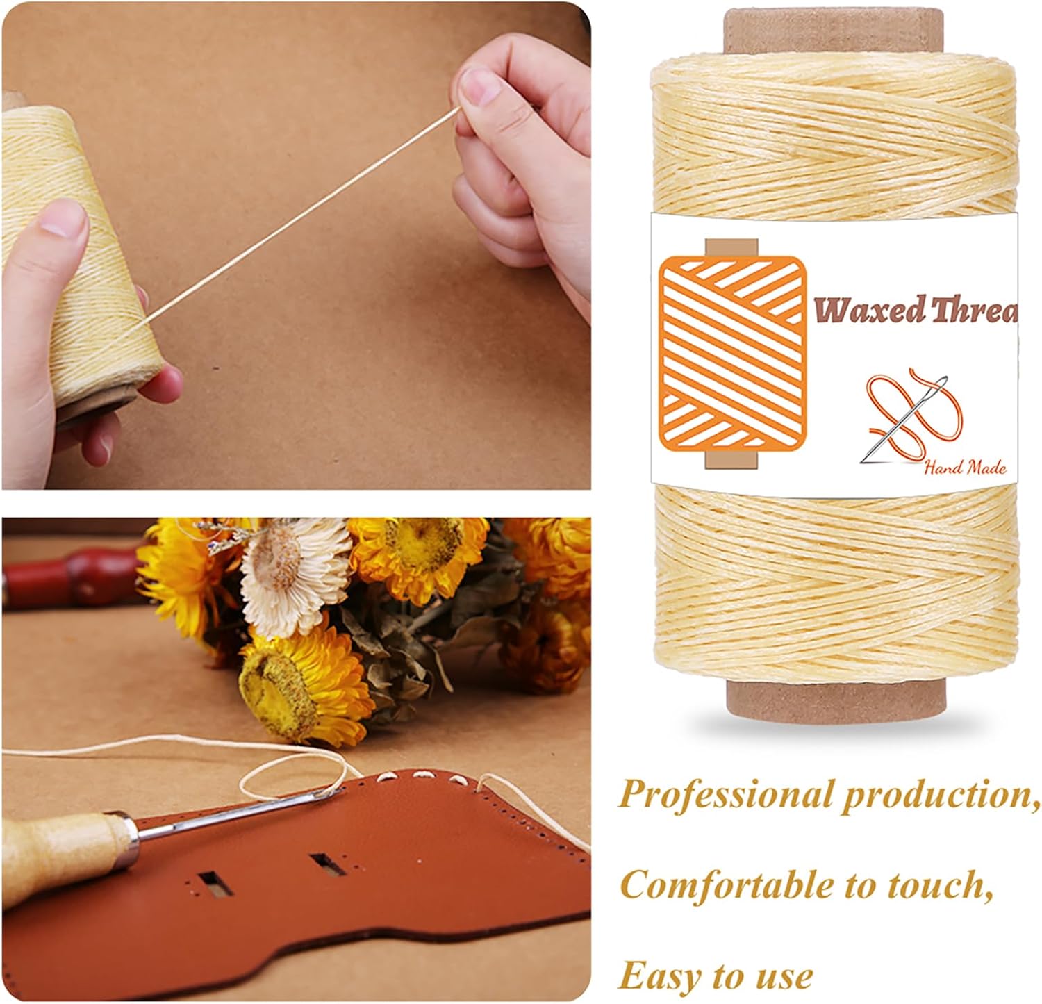 Fil Ciré Pour Couture De Cuir Fil De Cuir Pour Couture Fil épais Pour