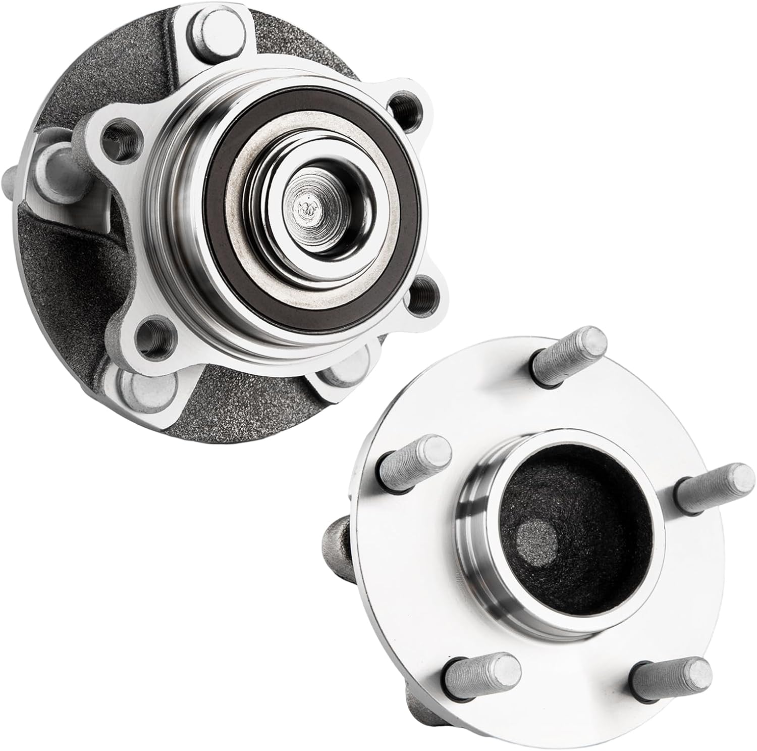 2 x 513268 Front Wheel Bearing Hub Assembly with 5 Lugs Fit for Nissan 350Z 2003-2009, for Infiniti G35 2003 2004 2005 2006 2007, Non-ABS, 2pcs - Image 9