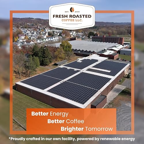 Miniatura 3 de Fresh Roasted Coffee, Caballero blanco orgánico, 12 onzas, tostado ligero, Kosher, grano entero