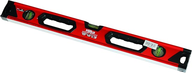 Hilka Tools 63505024 24" (610mm) Spirit Level, Red & Black