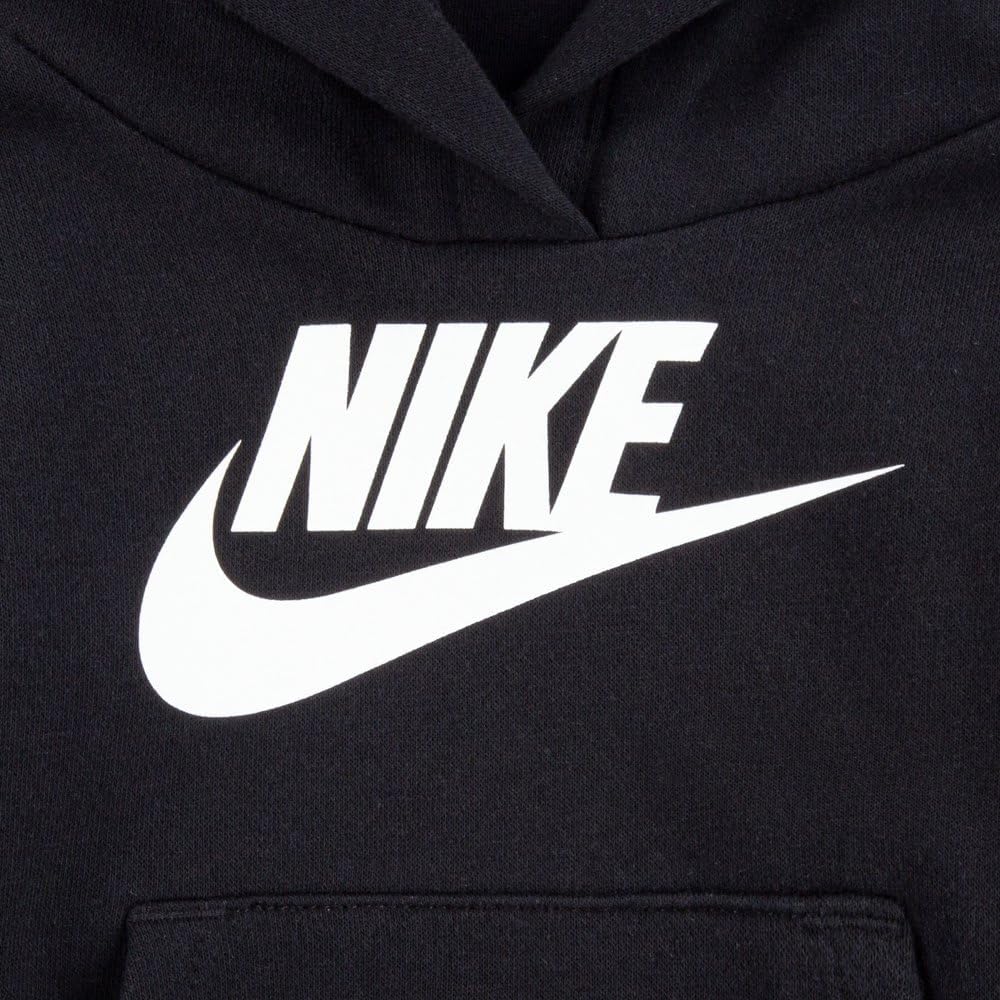 Nike Kız Çocuk Kulüp Polar Üstü (Küçük Çocuklar) Siyah 6 Yaş
