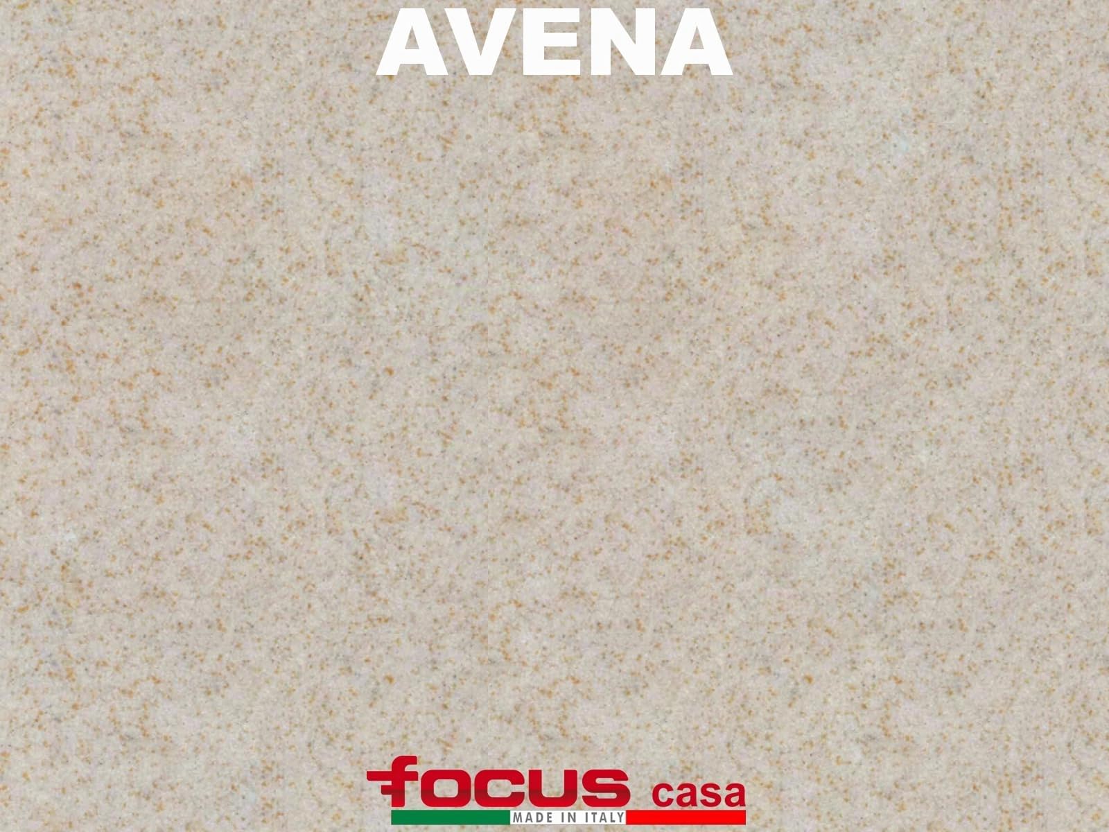 Lavello cucina Ettore Mix avena 1 vasca/vascone 57 x 50 cm Made in Italy