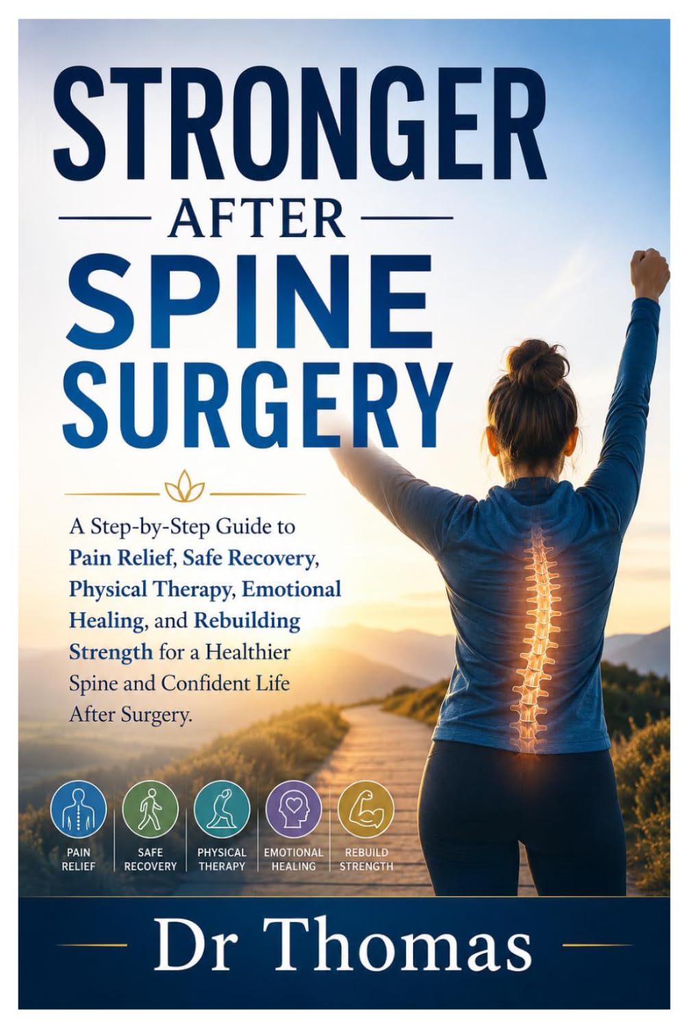 STRONGER AFTER SPINE SURGERY: A Step-by-Step Guide to Pain Relief, Safe Recovery, Physical Therapy, Emotional Healing, and Rebuilding Strength for a Healthier Spine and Confident Life After Surgery