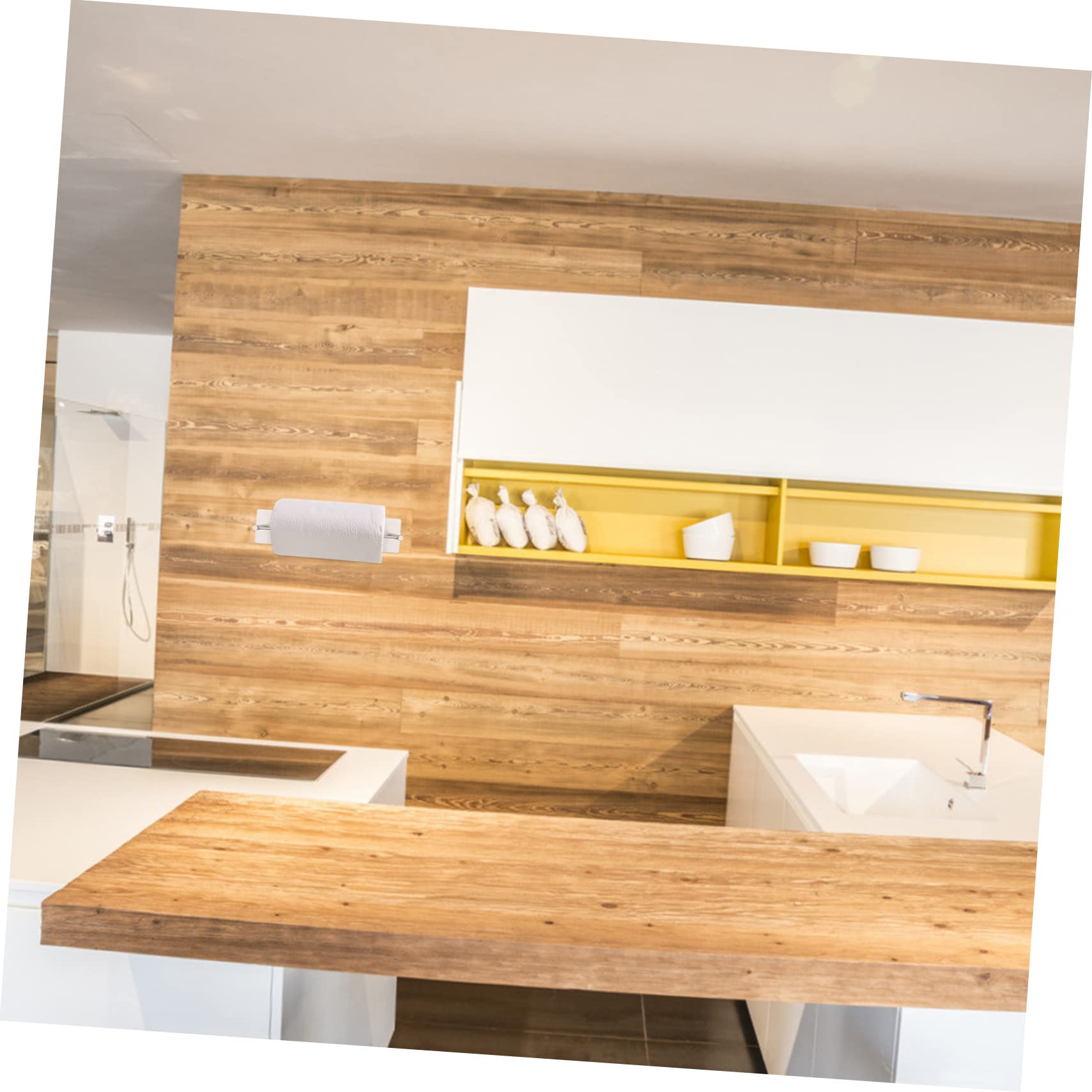 Ciieeo 2 Pares Magnéticos Inoxidable Soporte de Pared sin Perforación Colgar Toallas y Utensilios Refrigeradores y Superficies Metálicas