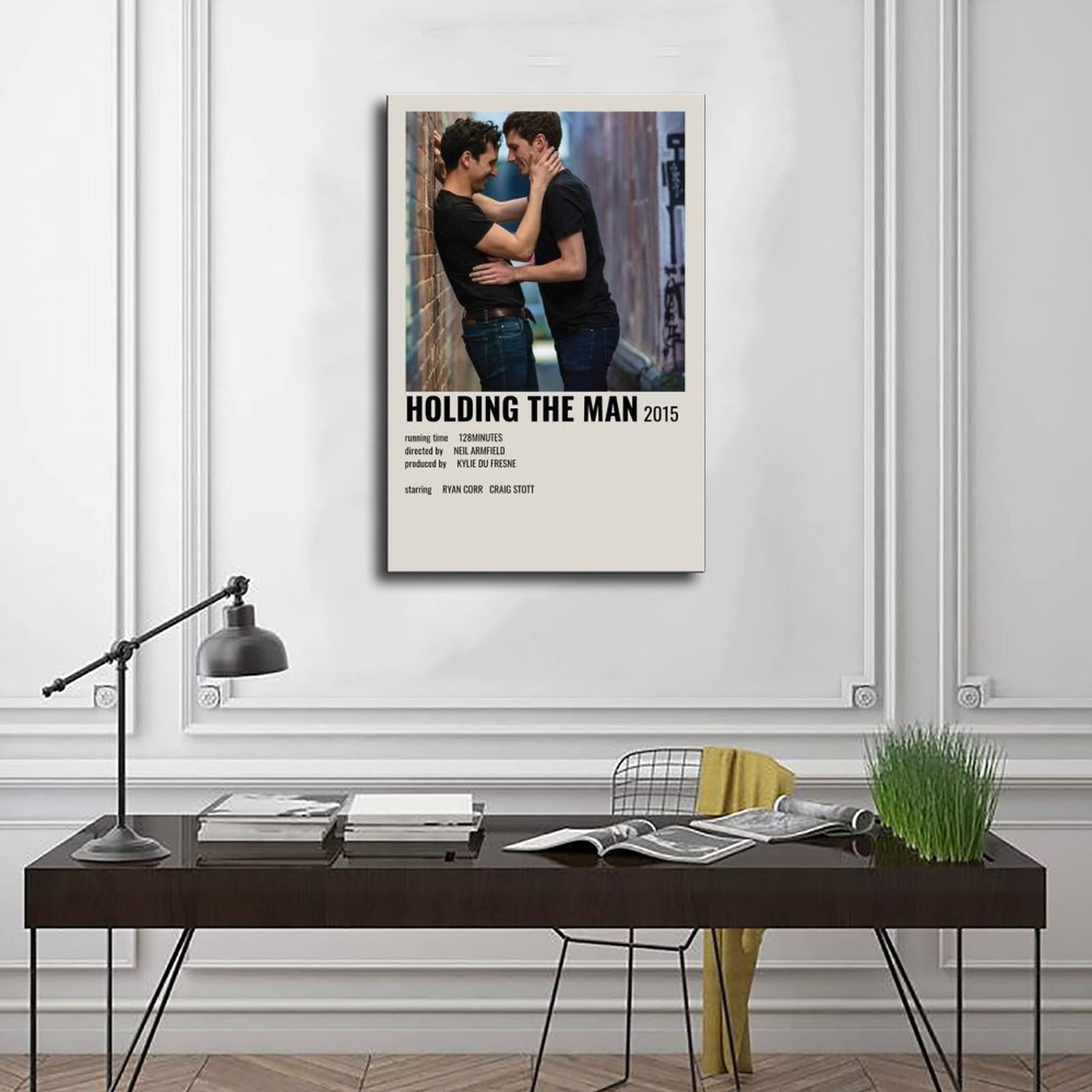 Stampa Su Tela Jirteax 30,5x40,6 Cm Con Cornice In Legno - Scritta Inglese "She's Got A Book For Every Situation" - Decorazione Parete Per Casa O Ufficio