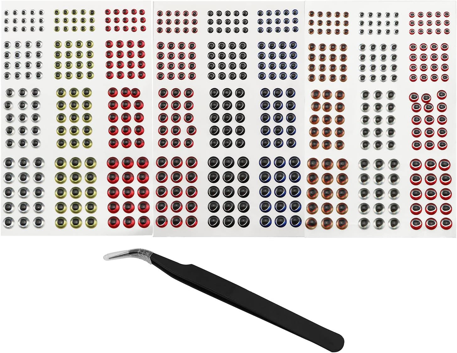 ZRM&E Fishing Lure Eye 3Sheet 3D Simulation Fishing Lure