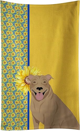 Caroline's Treasures WDK5320KTWL - Toalla de cocina con diseño de girasoles de verano, para cocina, cocina, cocina, cocina, baño decorativo para