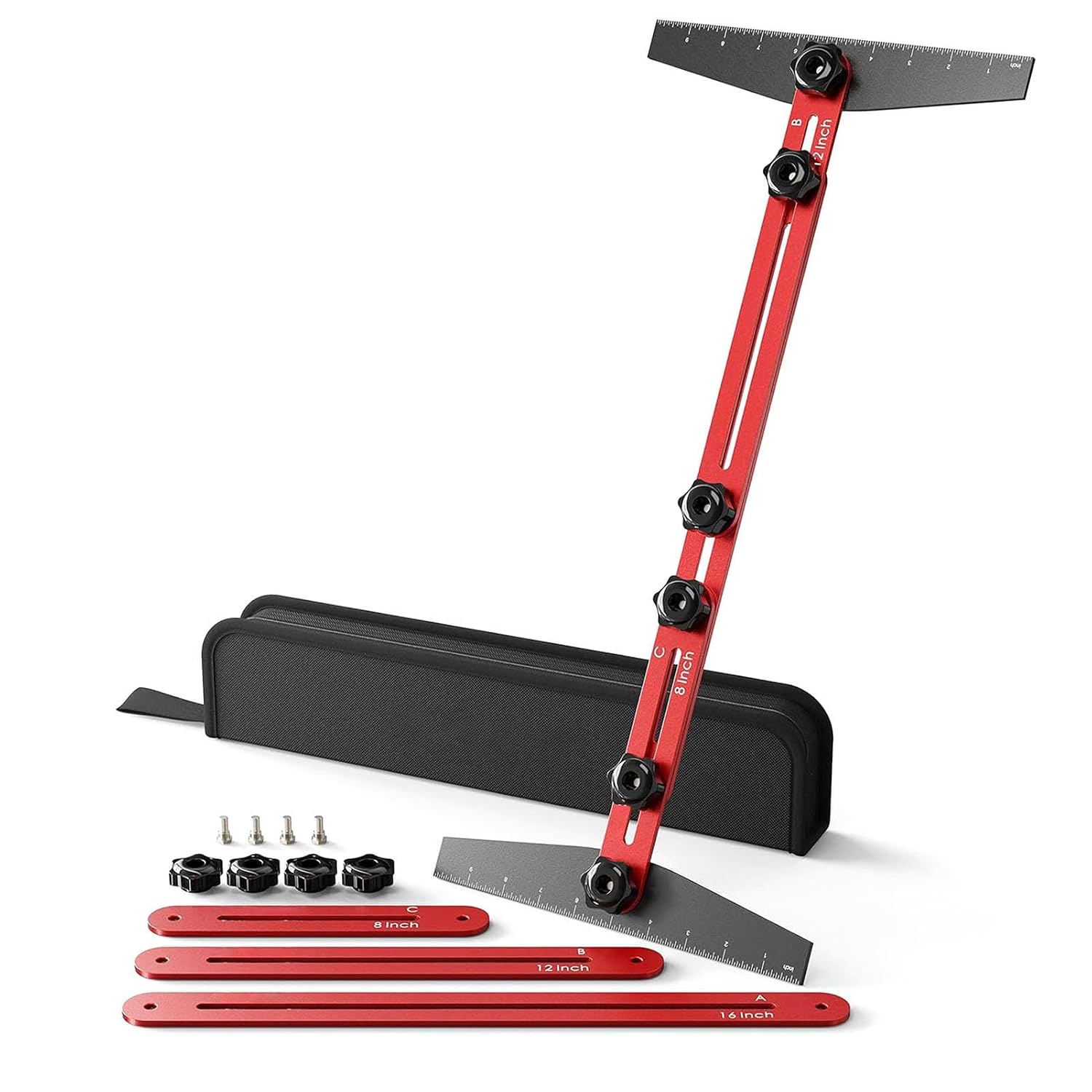 Stair Tread Template Tool, Aluminum Alloy Solid Stair Tread Gauge with ...