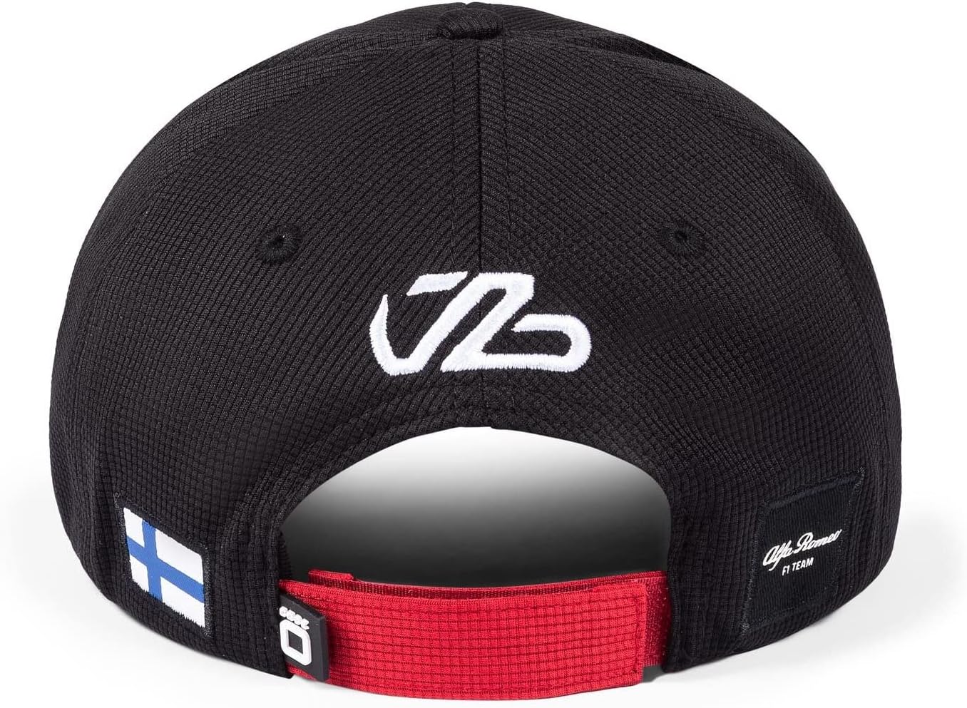 Alfa Romeo Racing F1 2023 Valtteri Bottas #77 Team Hat Black - Image 2