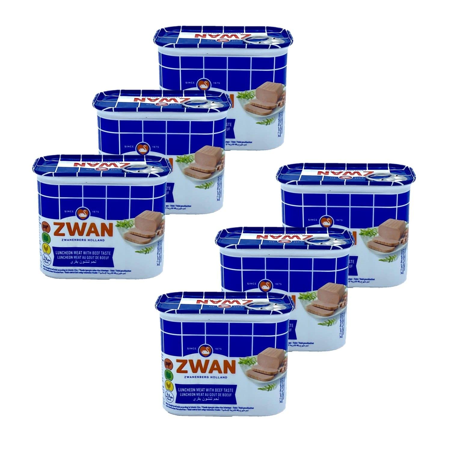 Lot 6x Mortadelle de bœuf halal - Boîte 340g