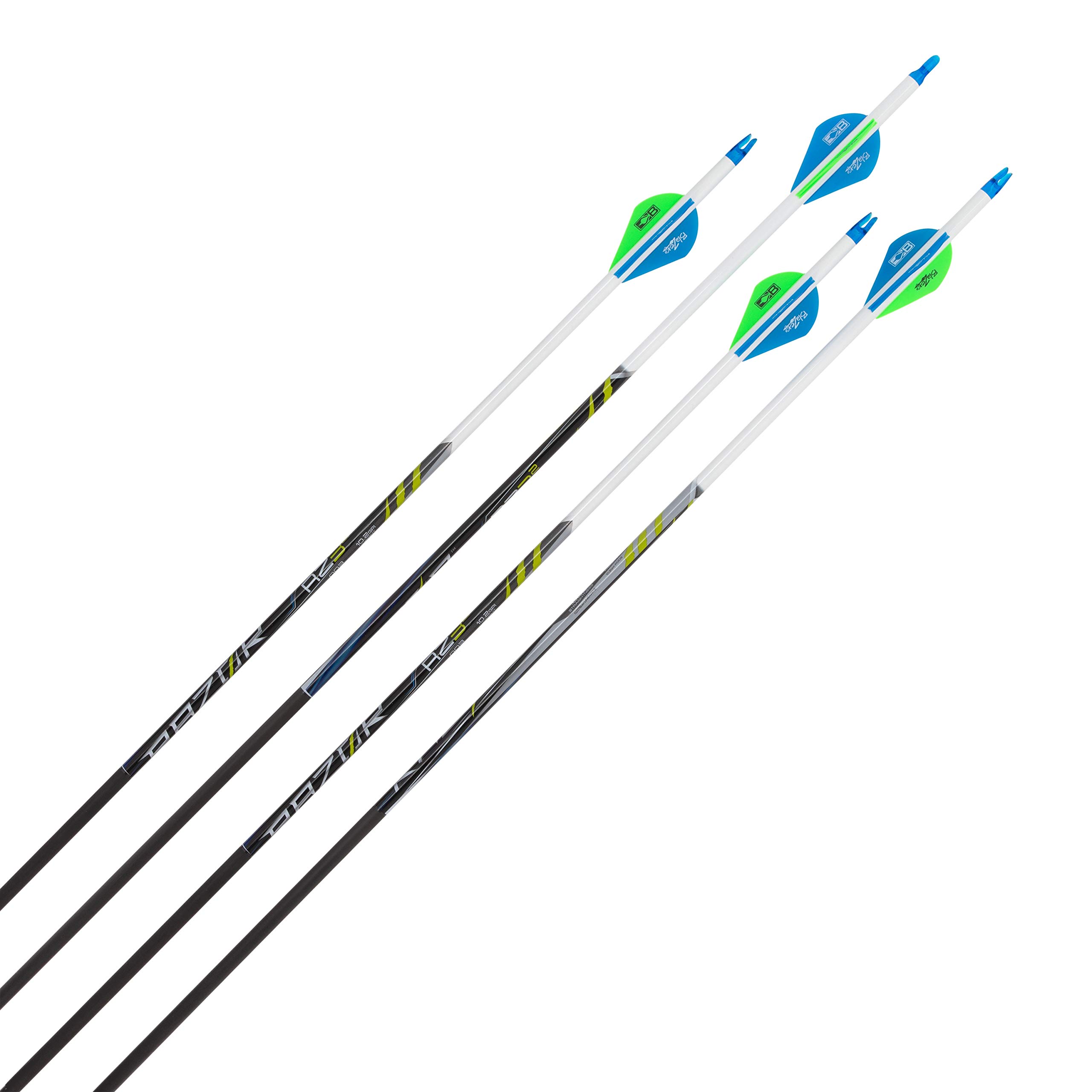 Allen Company Razor RZ3² Premium Archery Carbon Arrows 31IN