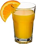 Verres à boire, Verres de cuisine épais et durables, Lavage-vaisselle Tumbler en verre haute bille sans danger, Gobelets de service lourds pour l'eau, jus, lait, soda, ensemble de verres d'eau clair (6, 11 oz)