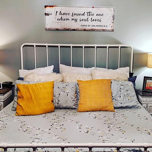 Miniatura 32 de Tailored Canvases Arte de pared cristiano, citas familiares inspiradoras y decoración rústica del hogar para sala de estar, dormitorio y cocina