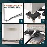 Furniture Lifter Set, 360° Dollies with Brakes + Long Lever, 200kg Capacity - 5