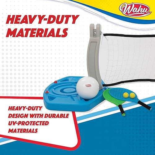 Miniatura 5 de WAHU Paquete de juego 3 en 1 el juego de piscina incluye todo para baloncesto, voleibol y pelota de remo, no requiere herramientas