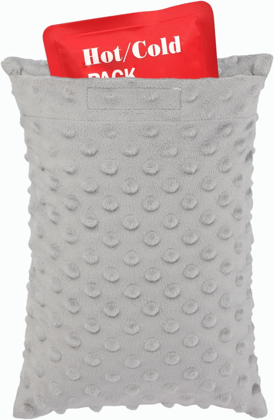 Hysterectomy Pillow Pocket Tummy Pillows, Hysterectomy Recovery Gifts, Ice Pack Not Included, Small Portable Abdominal Cushion After Surgery Endometriosis Post C-Section Women Minky Dot Light Gray