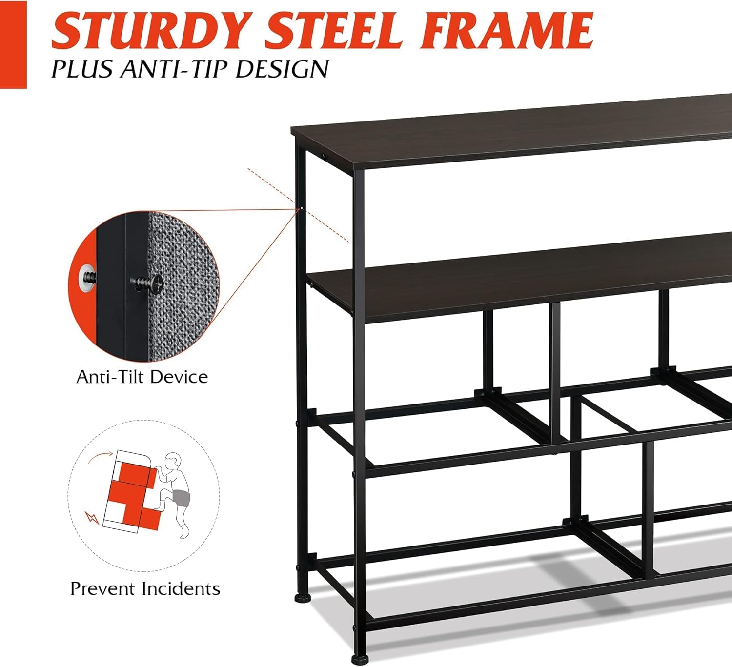 WLIVE 5-Drawer Dresser and 8-Drawer Dresser Set, Fabric Storage Tower for Bedroom, Hallway, Nursery, Closets, Tall Chest Organizer Unit with Textured Print Fabric Bins, Steel Frame, Wood Top, Easy Pul : Baby