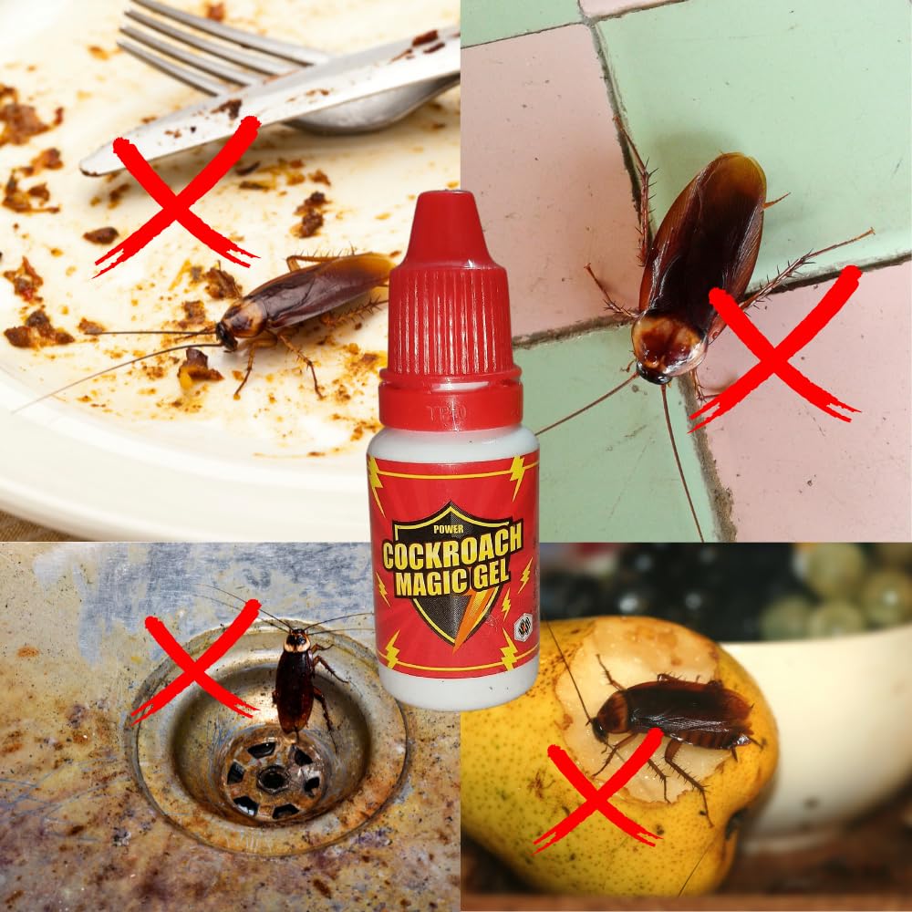Cockroach Control Gel - Eliminate Pests FREE SHIPPING -5