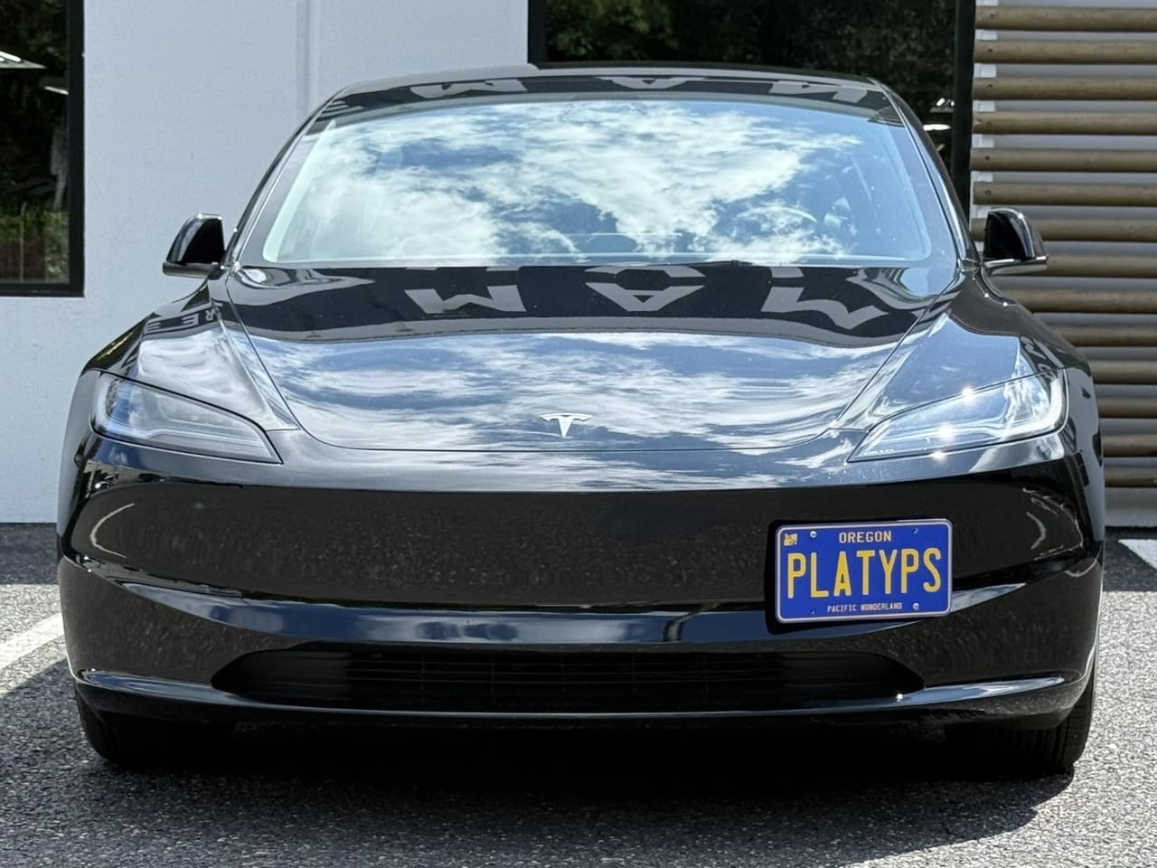 CravenSpeed Platypus License Plate Mount Compatible with Tesla Model 3 Highland (2024-2026) | No Drilling | Easy Install | Made of Stainless Steel & Aluminum | Made in USA