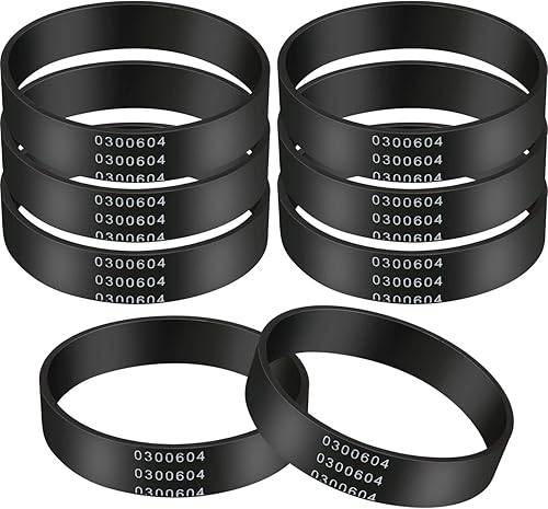 Honoson Cinturón de vacío 0300604 - Correas de repuesto compatibles con aspiradora vertical Oreck XL (4 piezas)