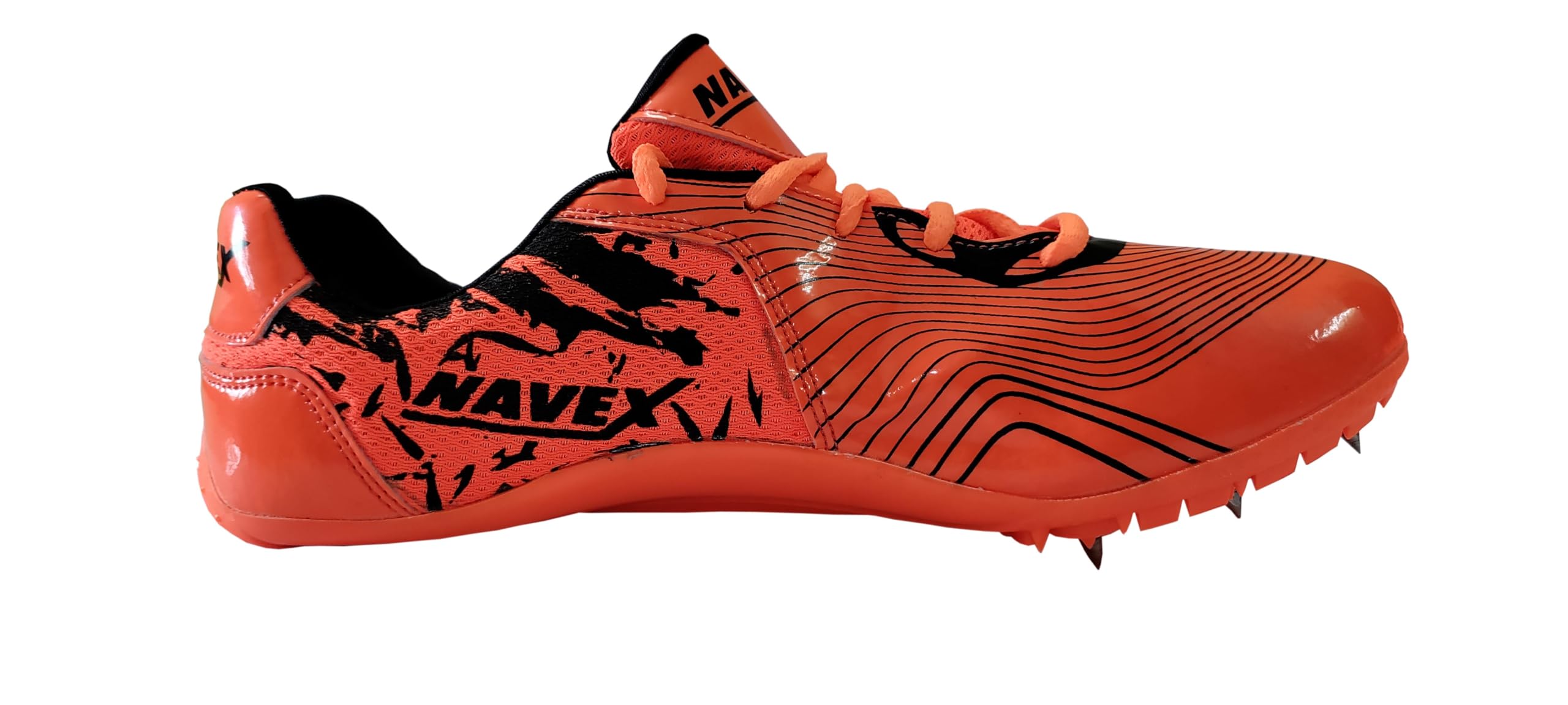 ASHWAN SPORTS Running Spikes with Full Plate Sole (F. Orange, UK Footwear Size System, Adult, Men, Numeric, Medium, 9) (B0DDGW69NN) Amazon Price History, Amazon Price Tracker