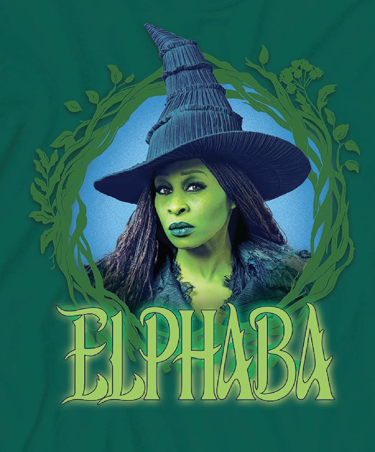 Mad Engine Wicked Elpheba Glinda Couples Friends Potrait Movie T-Shirt