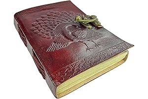 Luxi Leather Diary Journal: Handcrafted Excellence with Brass Lock