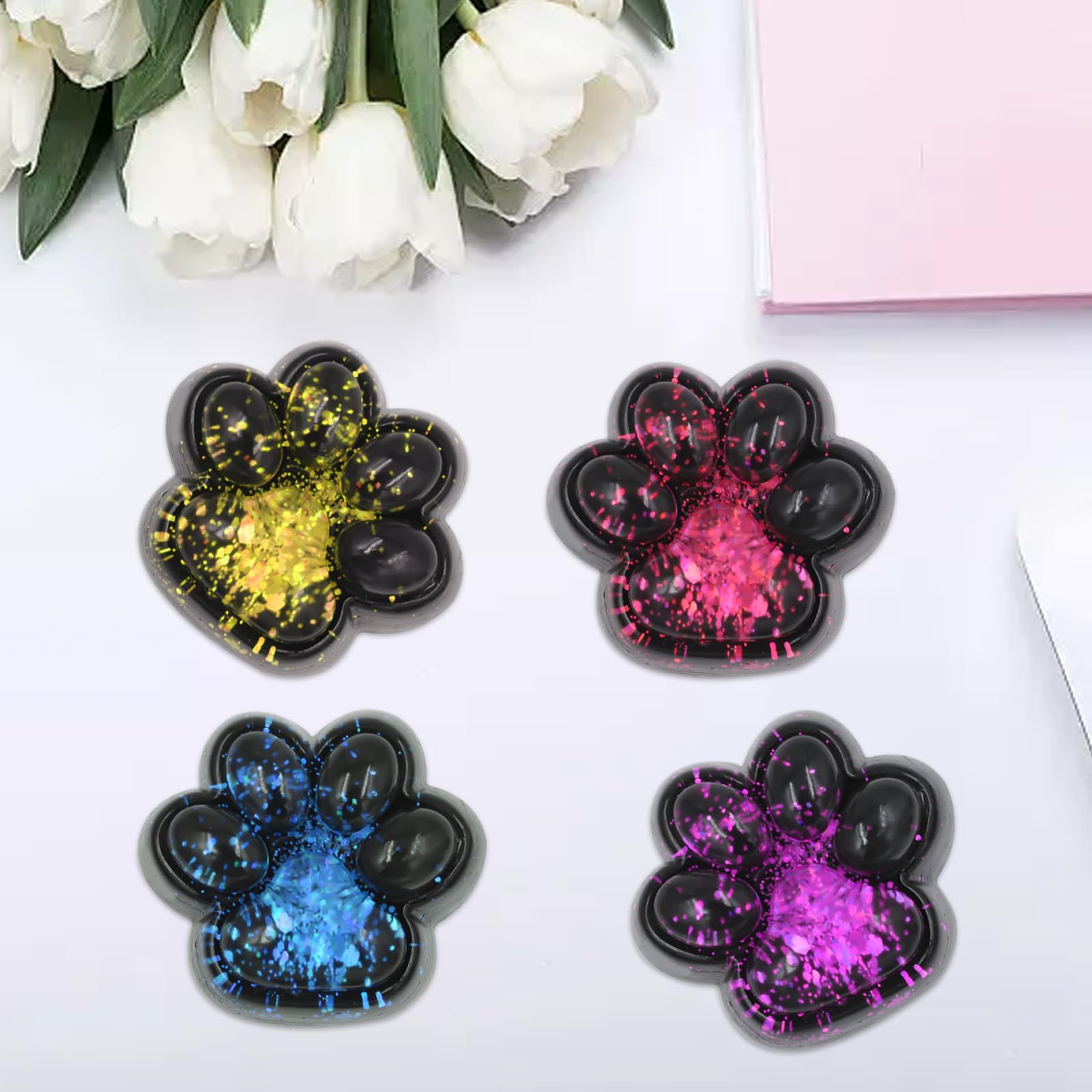 Patte De Chat Squishy Kawaii 8 Pièces Taba Squishy Patte De Chat, Patte De Chat Squishy Squishy