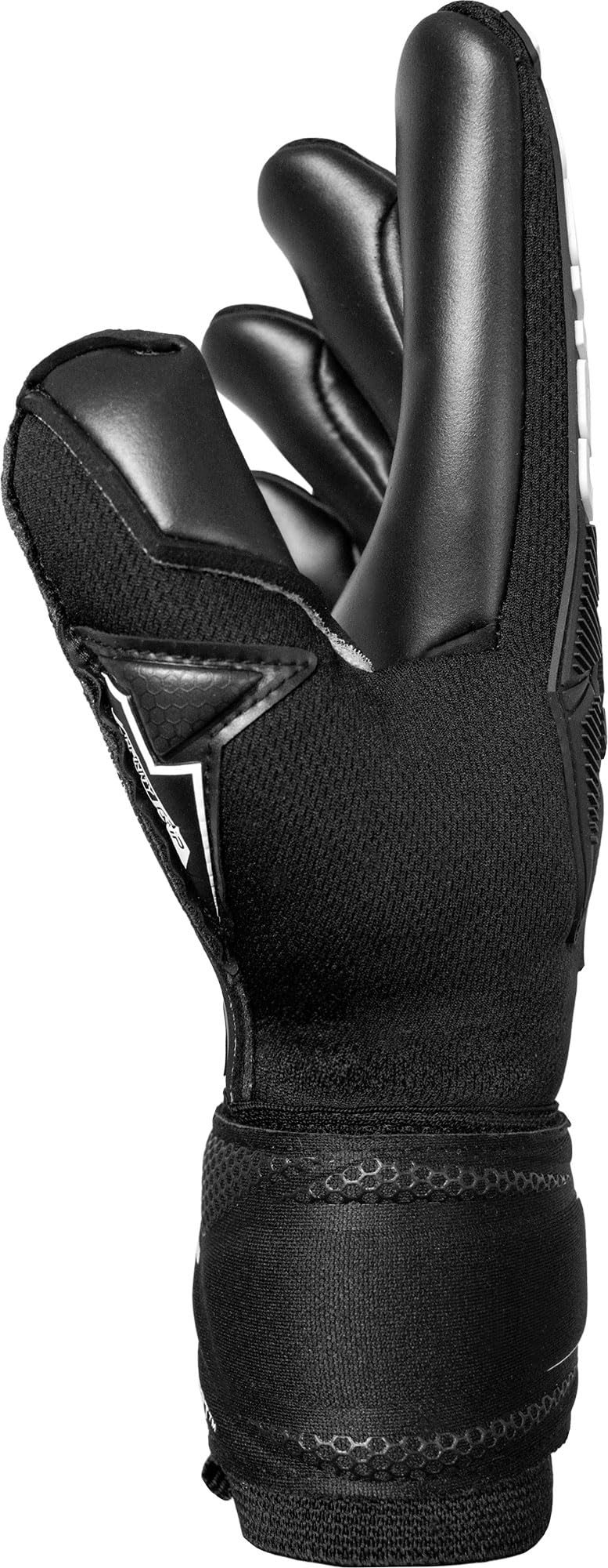 Reusch Gants de Gardien de But pour Hommes Adultes | Protection des Doigts | Excellente adhérence | Gazon Artificiel, Gazon Naturel et Terrain Dur | Attrakt Freegel Infinity Finger Support