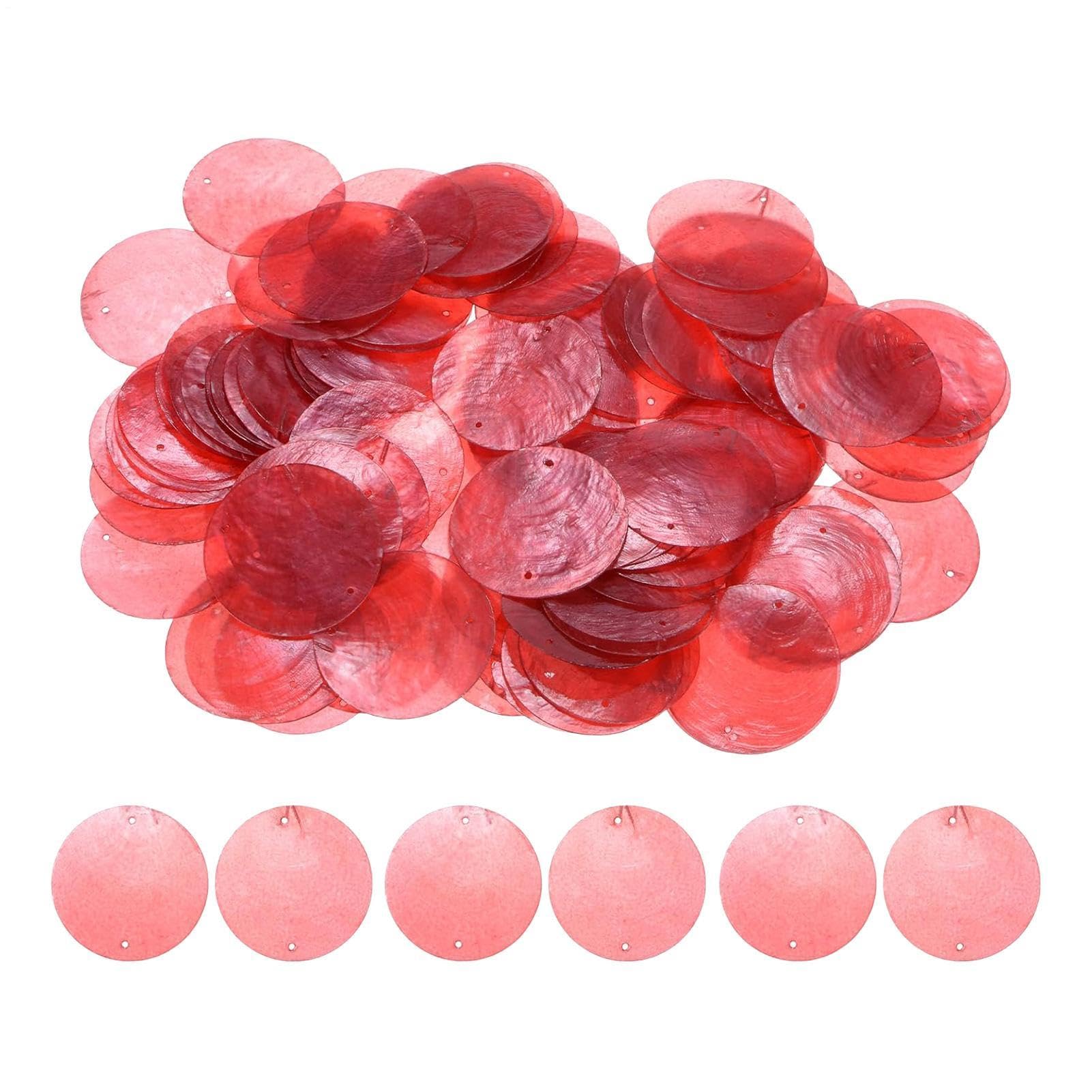 Coquillages ronds et breloque en coquillage naturel de qualité supérieure pour décoration