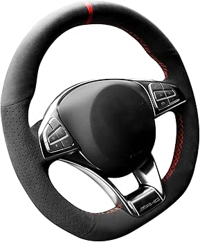 メルセデス・ベンツ/ ハンドル Amazon | Alfanxi Alcantaraハンドルカバー用ハンドステッチ