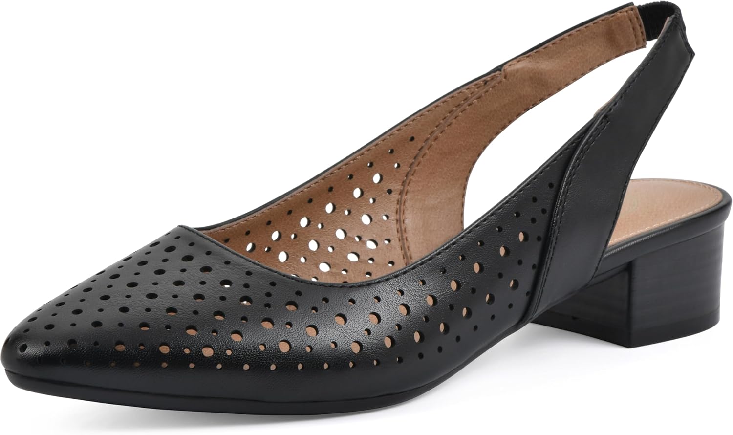 WHITE MOUNTAIN Women's Boronic Low Block Heel