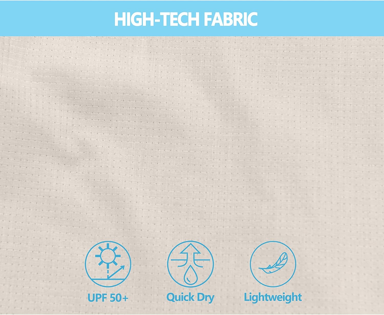 Little Donkey Andy Men's Lightweight UPF 50+ Short Sleeve Shirt, Breathable Fishing Hiking Shirt, Air-Holes Tech - Image 4