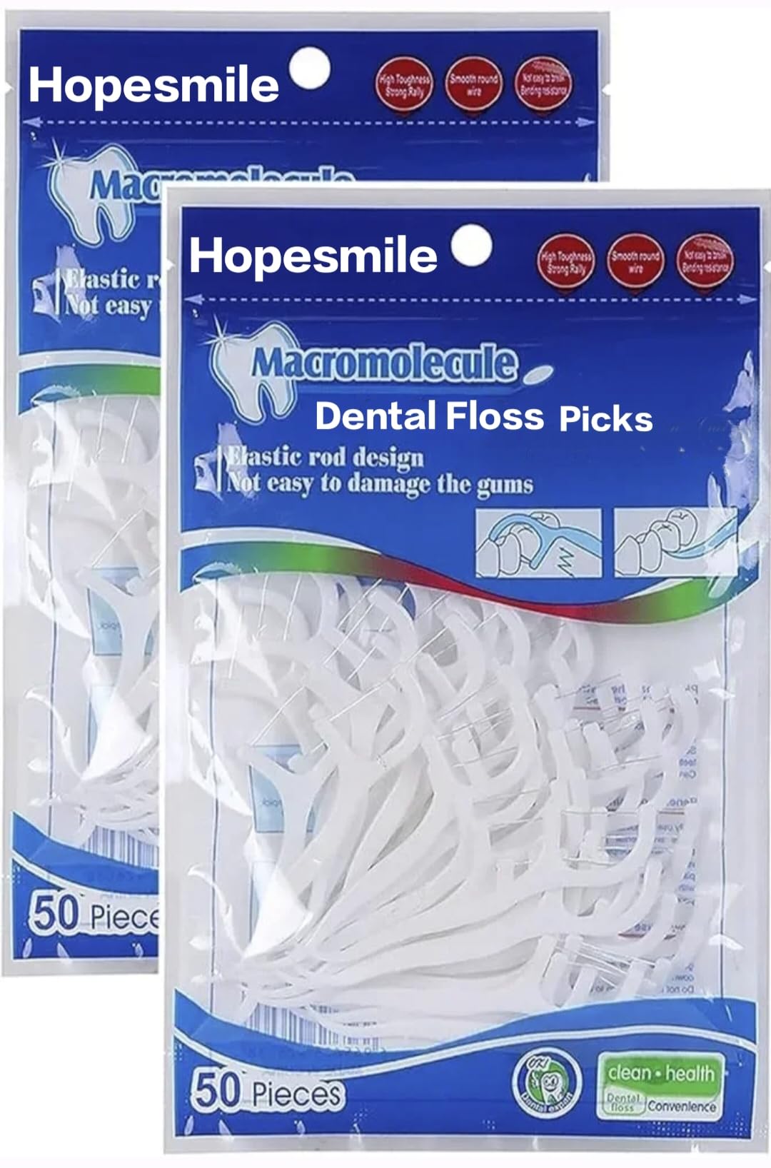 Tooth Cleaning Dental Floss Picks Toothpick Flossing Set for Cleaner Teeth Fresh and Healthy Gums SuparbPack Packset 100 PiecePack