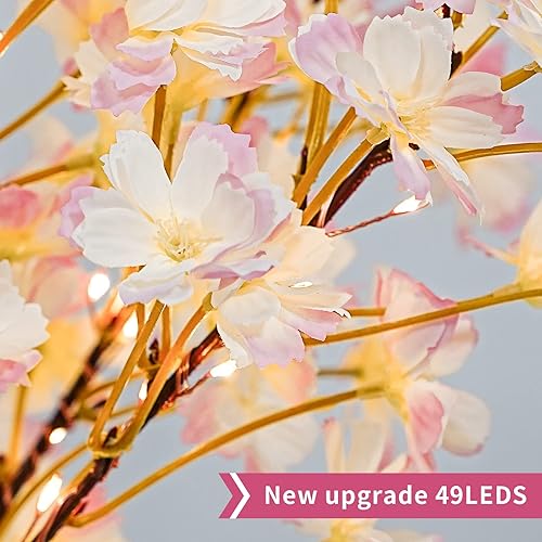 Miniatura 2 de CENMORISE Luz de árbol de cerezo de 19 pulgadas