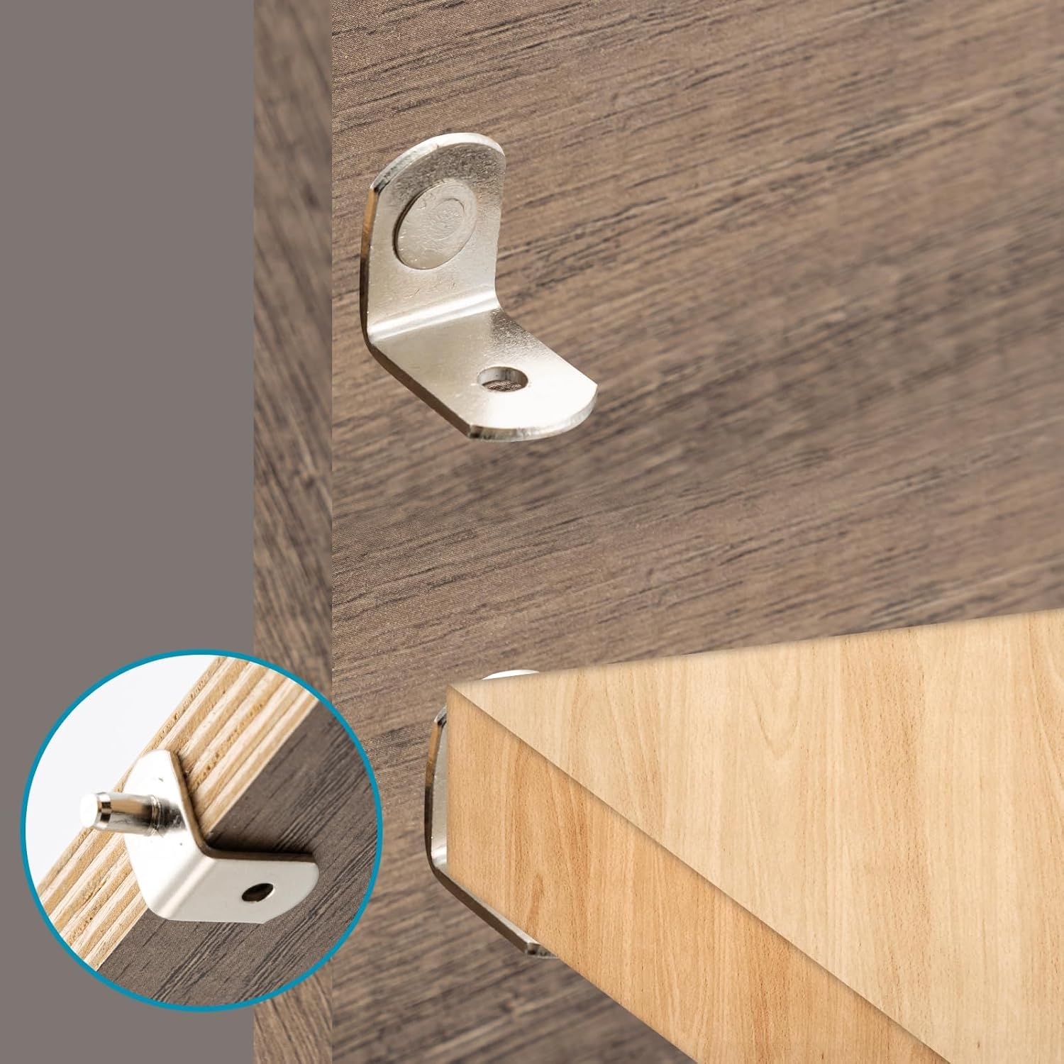 HOME MASTER HARDWARE 3/16 in Shelf Pins, Cabinet pins for Shelf, Shelf Support pins for Bookcase Kitchen Closet Shelf Shelves Furniture Cabinet(25 Pcs,5mm)