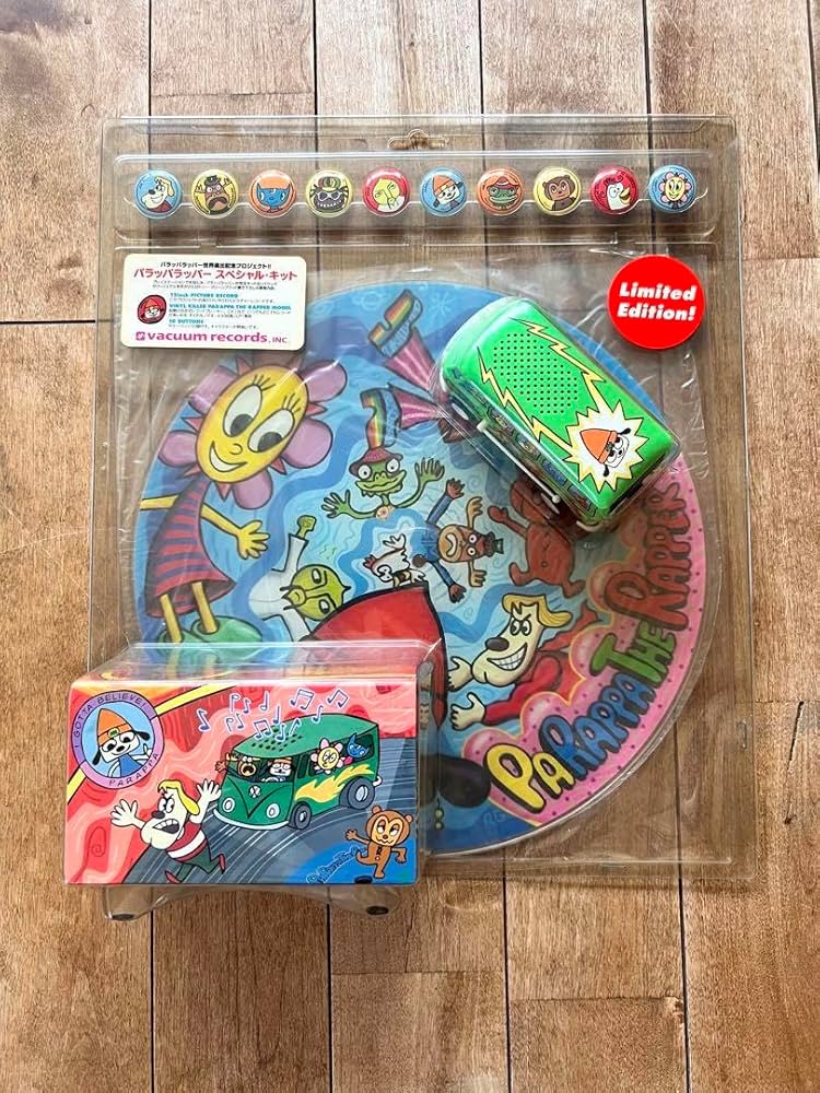 【世界限定1000個】パラッパラッパー スペシャルキット 未開封 世界限定1000個】パラッパラッパー スペシャルキット 未開封