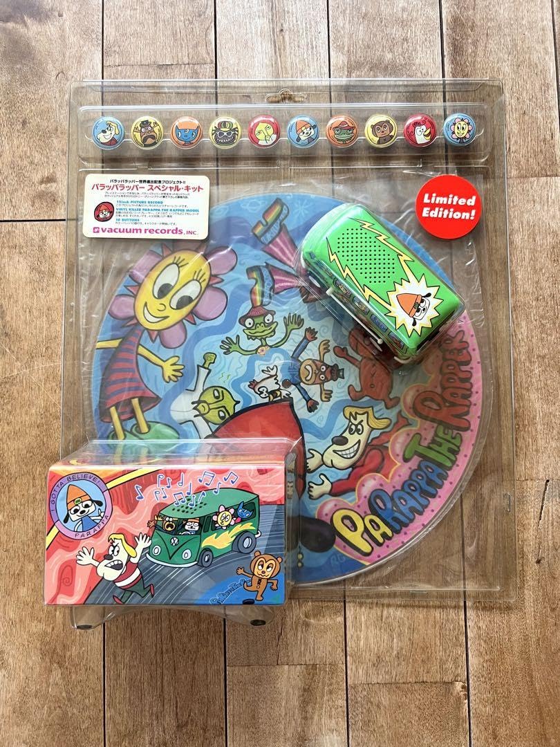 激レア入手困難 未開封 パラッパラッパー レコードセット 世界1000個