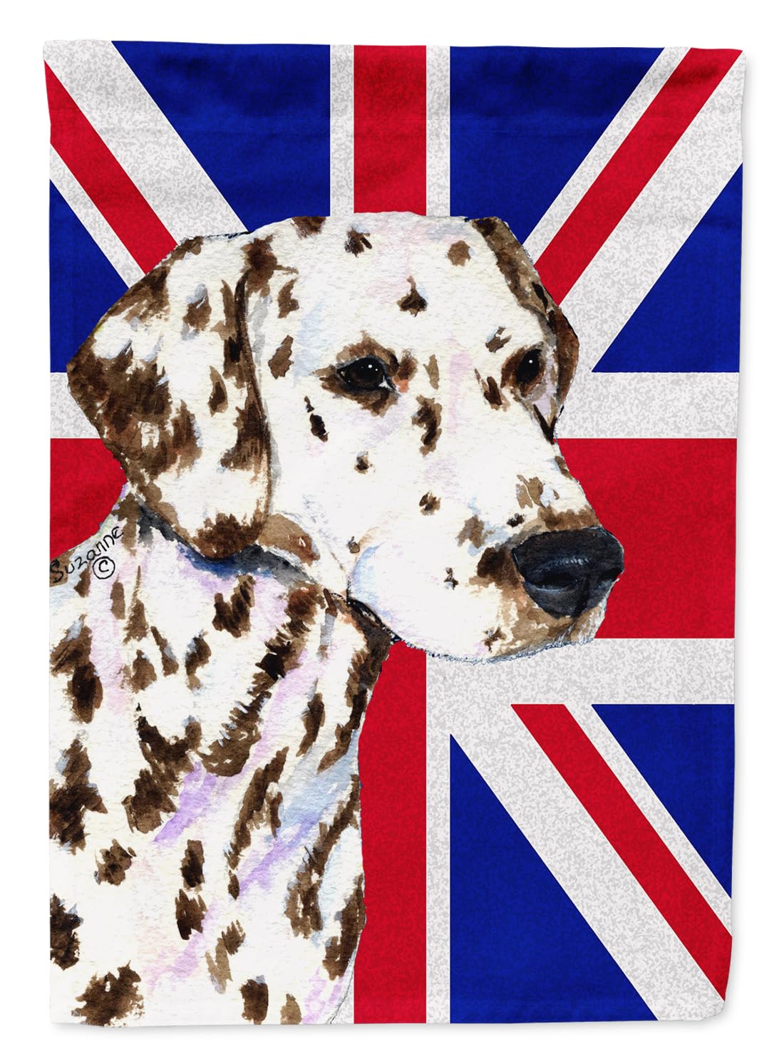 Drapeau Dalmatien Union Jack Caroline's Treasures SS4911GF petite taille