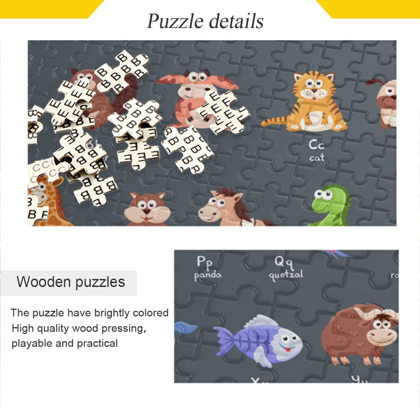 Puzzle De 1000 Piezas La Familia Panda – Rompecabezas De Madera Con Animales Felices, 70x50 Cm Para Adultos Y Niños