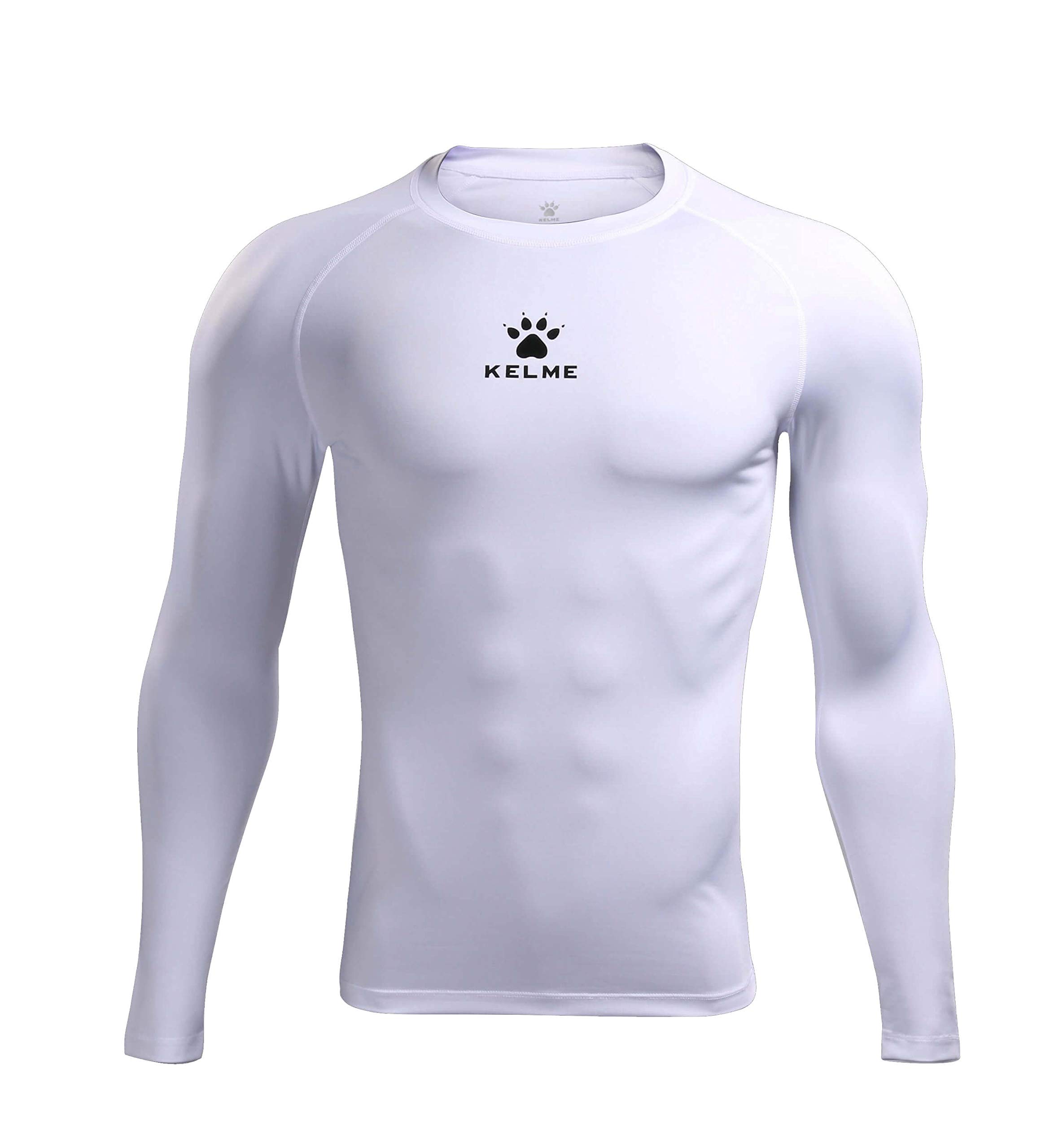 KELME Men's Cool Dry Compression Shirt Long Sleeve – Sports Base Layer Unisex – - Picture 8 of 26